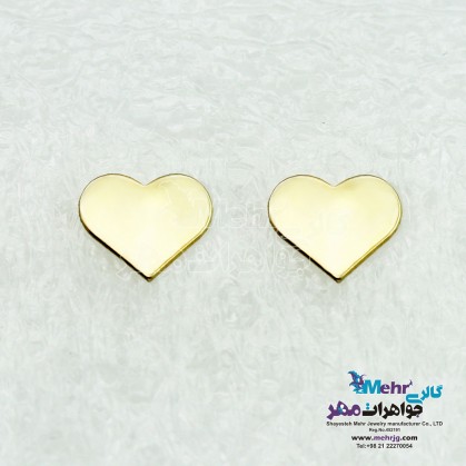 گوشواره طلا - طرح قلب-SE0244